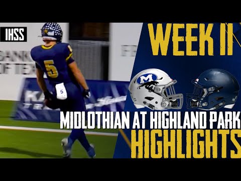 Highland Park Battles Midlothian for District Title!