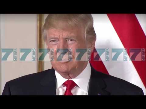 DONALD TRUMP VIZITON EUROPEN - News, Lajme - Kanali 9