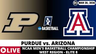 PURDUE VS ARIZONA 🏀 NCAAM Basketball Game Score Radio Play-by-Play