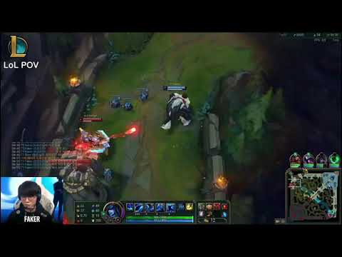 [Faker Pro View]T1 vs HLE | Worlds 2021 Quarter-Finals #Game 3