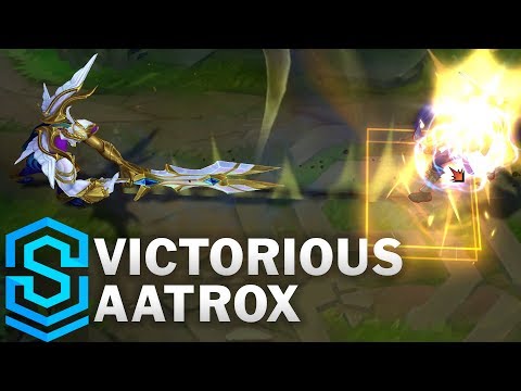 Victorious Aatrox Skin Spotlight - Pre-Release - League of Legends