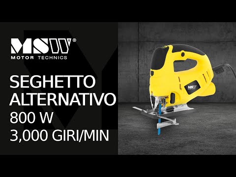 Video - Seghetto alternativo - 800 W