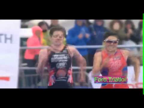 Incredible final Sprint WTS ITU London 2013: Gomez Noya Vs. Jonathan Brownlee