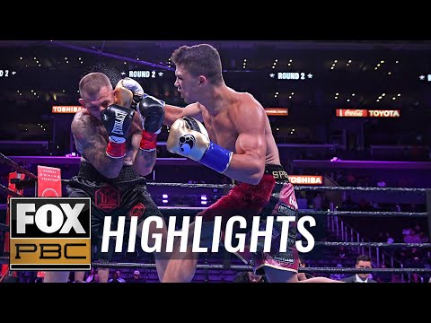 Joey Spencer remains undefeated after KO win against Travis Gambardella | HIGHLIGHTS | PBC ON FOX