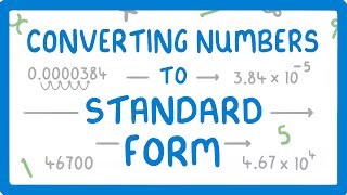 How to Convert Number into Standard Form (Part 2/4)  #24