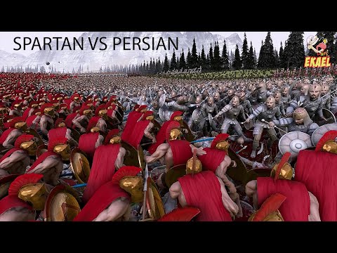 SPARTAN VS PERSIAN | ULTIMATE EPIC BATTLE SIMULATOR