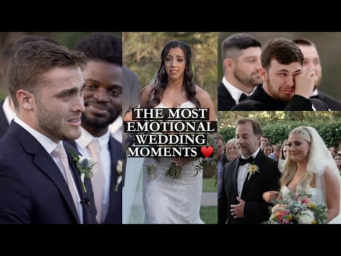 Emotional Wedding Moments 2022 Compilation 💕 first Looks, grooms crying & more! You will cry 😭