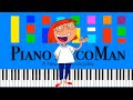 Tracey McBean Theme Song Slow Easy Medium Piano Tutorial 4K