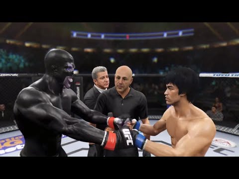 Black Devil vs. Bruce Lee (EA Sports UFC 2)