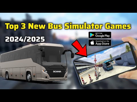 "Top 3 Most Immersive Bus Simulator Games for Android & iOS in 2024! 🚍🔥"