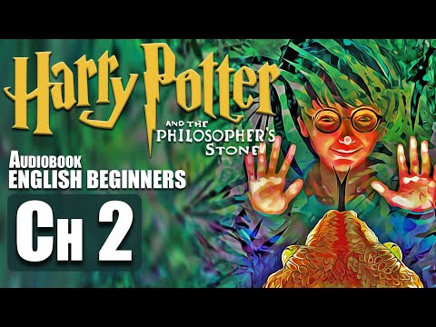 🧙‍♂️⚡HARRY P0TTER BOOK 1 Ch-2⚡🧙‍♂️ audiobook for English Beginners (Leitura Guida)
