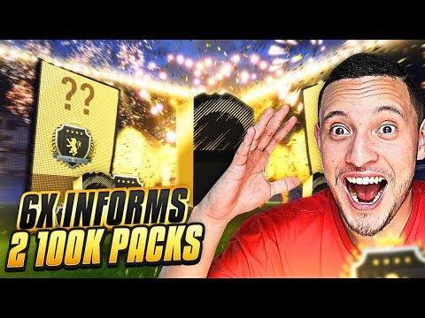 OMG! 6 INFORMS & 2x 100K PACKS!! ELITE 1 REWARDS PACK OPENING!! FUT CHAMPIONS REWARDS!
