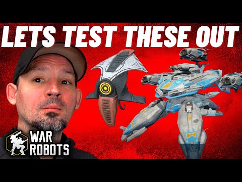 War Robots Live |  Sirius Evora Weapons and Nebula testing session | War Robots new titan siruis