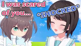 Even Matsuri was scared of Subaru at first [hololive/ENG Sub]