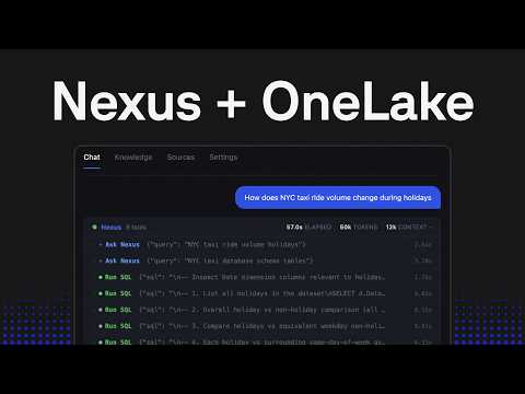 Pinecone Nexus Microsoft OneLake Integration demo