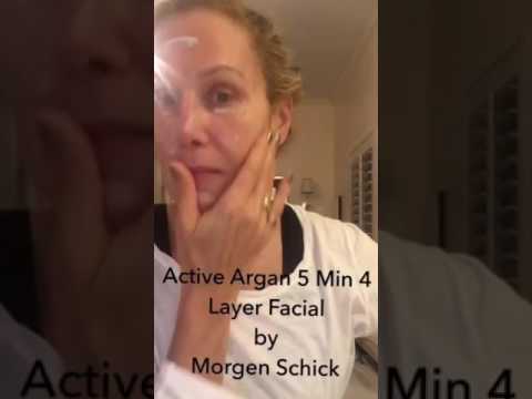 How-To Active Argan 5 Min 4 Layer Multi-Facial