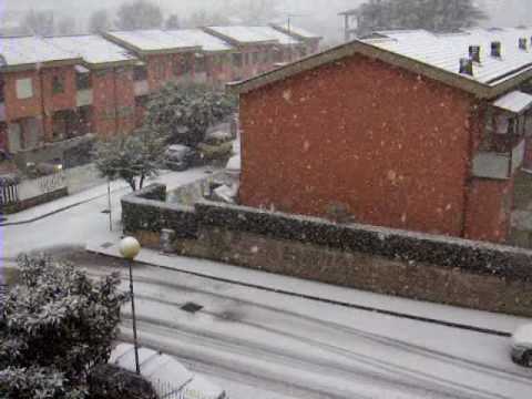 Neve a Tecchiena del 12-02-2010
