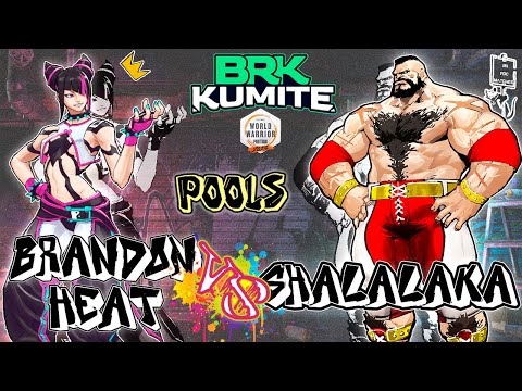 SF6 👊 BrandonHeat (Juri) vs Shalalaka (Zangief) 👊 BR Kumite World Warrior #1 - Brasil - Pools