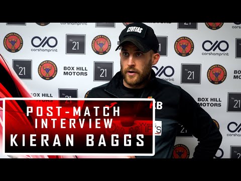 'We didn't work hard enough' - | Kieran Baggs | Post-Match Interview