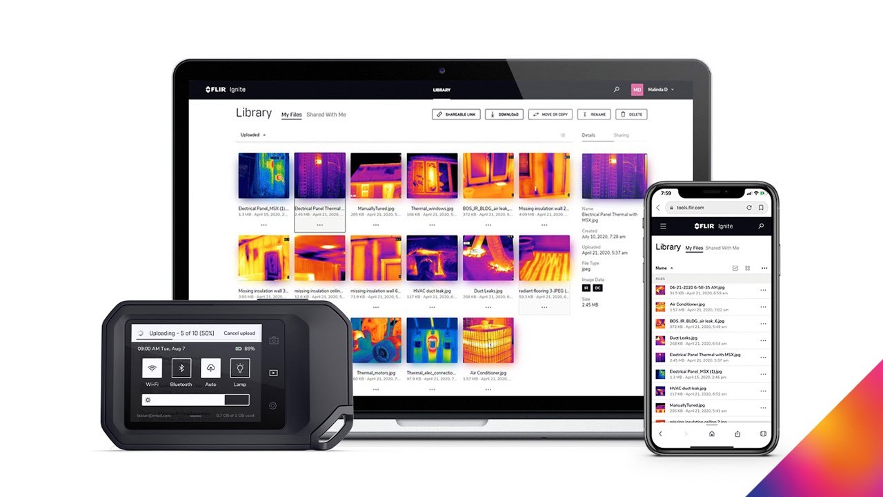 Cámara Termográfica FLIR C3 – Tecnología Sanitaria