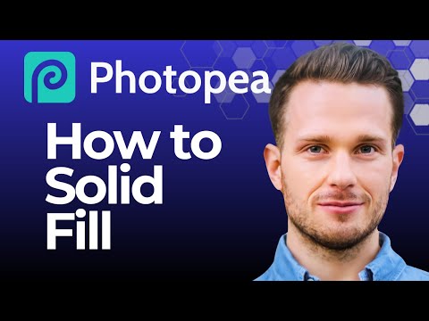 How to Solid Fill in Photopea