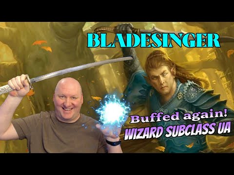 Bladesinger Wizard UA: Dnd 5.5