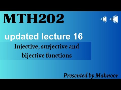 mth202 short lecture 16 | vu updated short lecture 2024 | by Mahnoor
