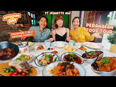 TOP 3 Peranakan Spots in Singapore Ft. Jeanette Aw! | Adventure Of The Day Episode 27!