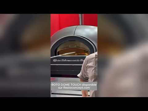 video 1, Four à pizza électrique rotatif ø140 ROTO DOME