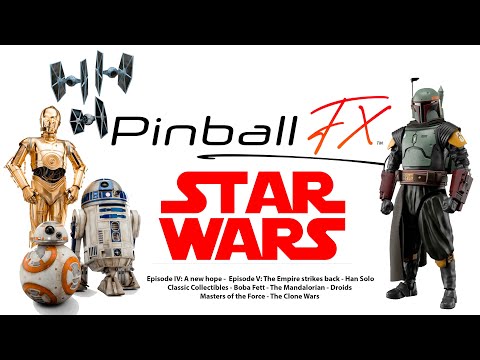 Nuevo Pinball FX 2022: STAR WARS™, todas las mesas. (4K 60fps gameplay, con raytracing activado) 🚀 🎮