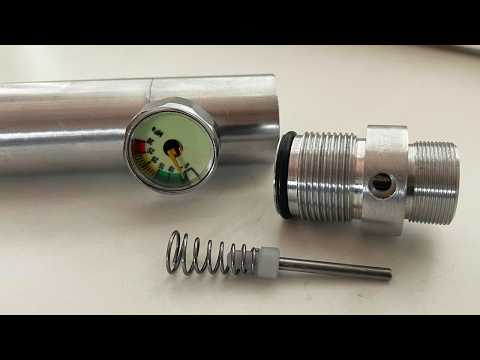 Making a PCP air gun tube tank and valve 3000 PSI