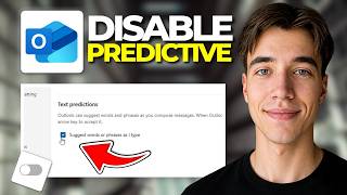 How To Disable Predictive Text When Composing Emails In Microsoft Outlook 2026 | Step By Step