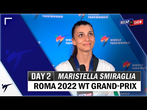 MARISTELLA SMIRAGLIA POST FIGHTS INTERVIEW - ROMA 2022 WT GRAND PRIX