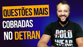 LEGISLAÇÃO DE TRÂNSITO -- PERGUNTAS QUE MAIS CAEM NA PROVA DO DETRAN #simuladodetran2023