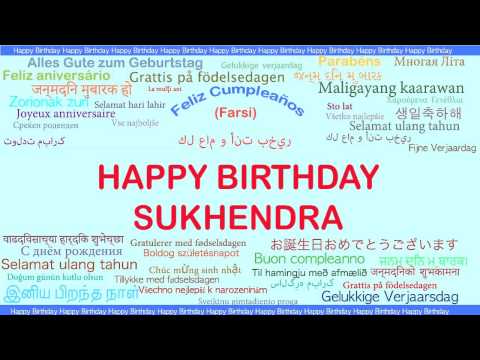 Sukhendra   Languages Idiomas - Happy Birthday