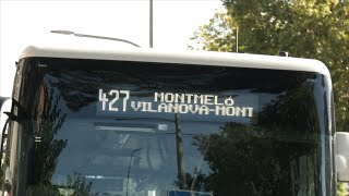 VOTV - Comença a circular la línia de bus 427 a Vilanova del Vallès
