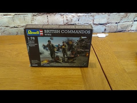 Plastic Soldier Review: REVELL (MATCHBOX) 1:76 WW2 British Commandos