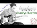 The Black Keys - Goodbye Babylon - Guitar lesson / tutorial / cover with tablature