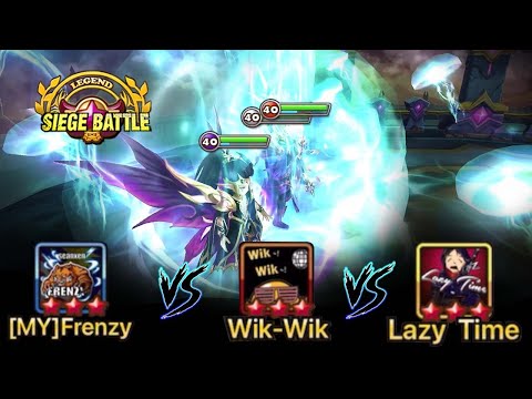 TILTing in Legend Siege vs Wik-Wik and Lazy Time! It's Some Kind of A..... Crazy! XD - Summoners War