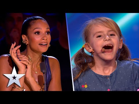 8-year-old Jessica's AMAZING ANIMAL IMPRESSIONS | Auditions | BGT 2022