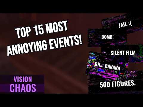 Top 15 The Most Annoying Events in Chaos Mode | Roblox DOORS