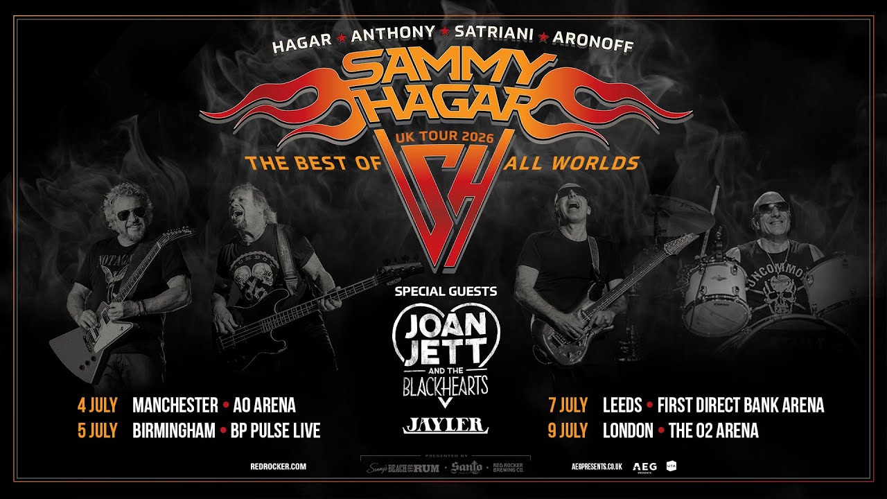 Sammy & The Best of All Worlds Band Announce UK Arena Tour for July 2026 - YouTube
