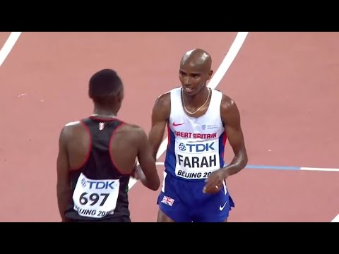 10,000m Final IAAF World Championship Beijing 2015 - Mo Farah Win