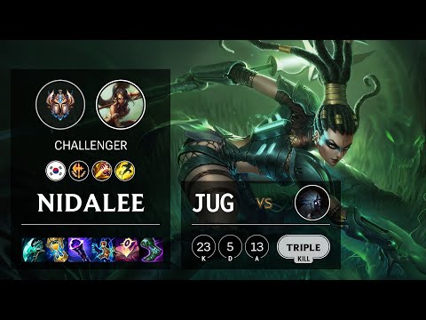 Nidalee Jungle vs Kindred - KR Challenger Patch 11.12