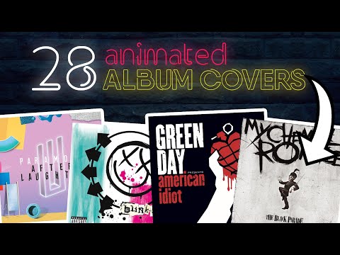 28 Animated Album Covers in 3 minutes