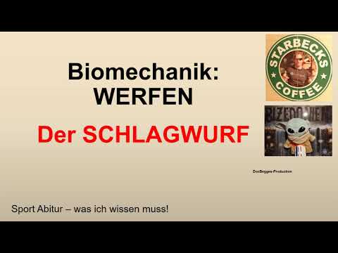 SCHLAGWURF Teil 2 von WERFEN Abitur Sport 2021 - Biomechanik - was du wissen musst!