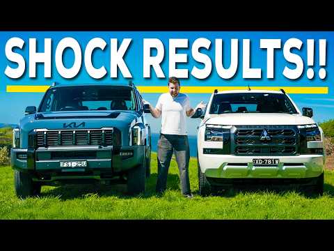 2026 Kia Tasman vs Mitsubishi Triton: I'M BUYING THE WINNER!! (This was WAY too close...)