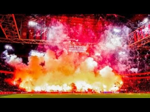 Pyrotechnic display escalates: Match abandoned at Ajax Amsterdam