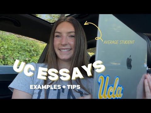 READING THE UC ESSAYS THAT GOT ME INTO UCLA | UC PIQS