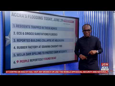 Accra battles fresh floods as streets, homes and transport systems are submerged | The Pulse